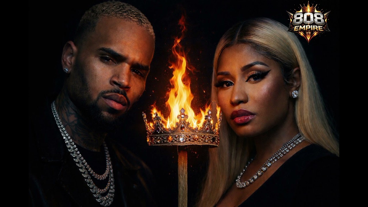 Crown on fire, Nicki Minaj ft Chris Brown