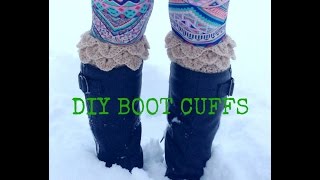 How to Crochet Boot Cuffs