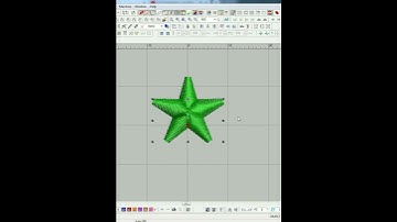 Cara cepat design bintang di wilcom || A.F. Embroidery