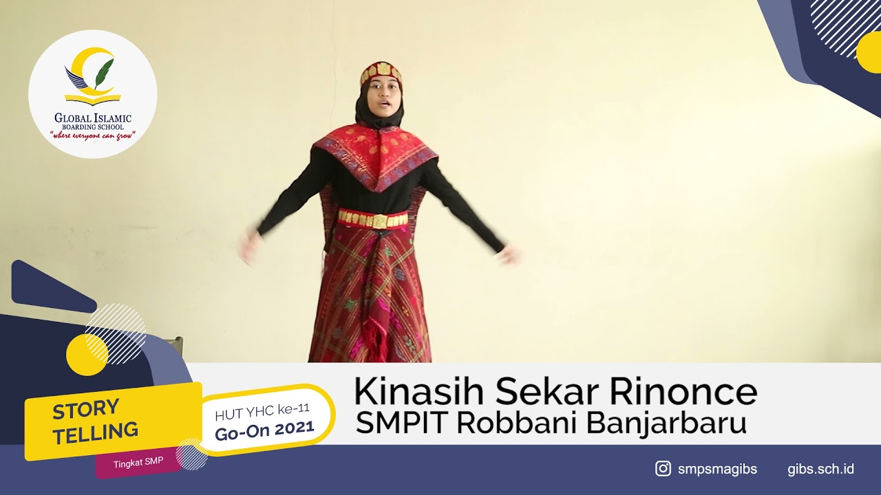 (SMP) 3. Kinasih Sekar Rinonce - SMPIT Robbani Banjarbaru