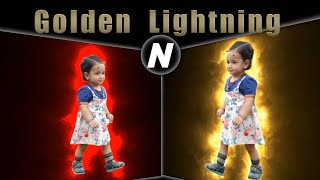 How to make Golden Lightning in Node Video | Node Video Tutorial | Glow Effect - Glowing -Node Video