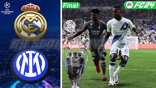 EA Sports FC 24 • Real Madrid Vs Inter • Finale UEFA Champions League 2023/2024 • COM vs COM