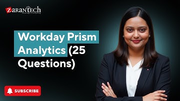 Workday Prism Analytics (25 Questions) | Workday Learner Community