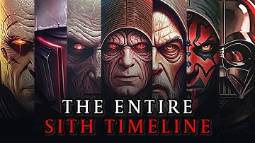 The ENTIRE Sith Timeline To Fall Asleep To