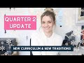 Quarter 2 homeschool checkin  new curriculum  new traditions  homeschool chat