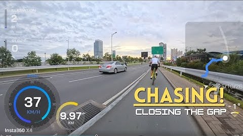 Insta360 x 4 | Telemetry Data | Chasing! Closing The Gap!  | #mtb #cycling #adventure