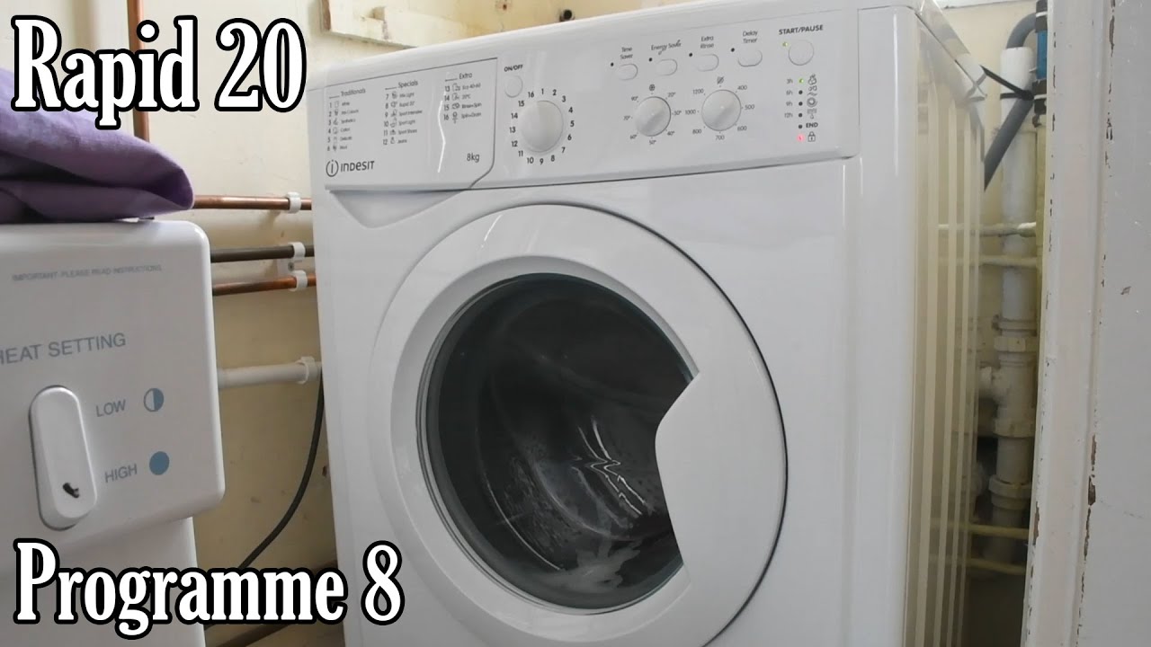Indesit IWC81283 - Rapid 20 (Programme 8), image size:1280x720