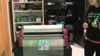 How to Use The Laminator -- Kaitlyn