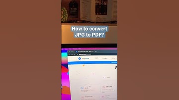 How to convert JPG Image to PDF File Online 📑