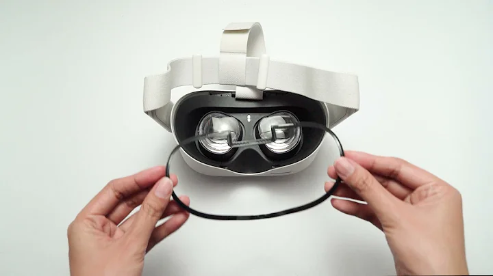 Installing the VR Cover Facial Interface Spacer for Meta/Oculus Quest 2