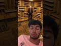 THIS MAN TRIED STAYING IN THE WORLDS QUIETEST ROOM AND THIS HAPPEND!😱 #Shorts #Tiktok #Youtube