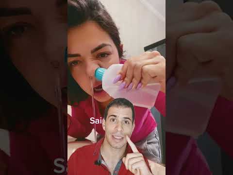 Video: Cómo limpiarse las fosas nasales: 13 pasos (con imágenes)