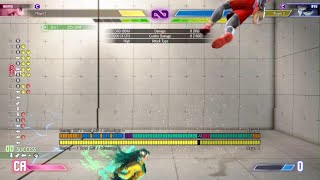 SF6 INGRID Bait jump into safe jump setups , inputs shown