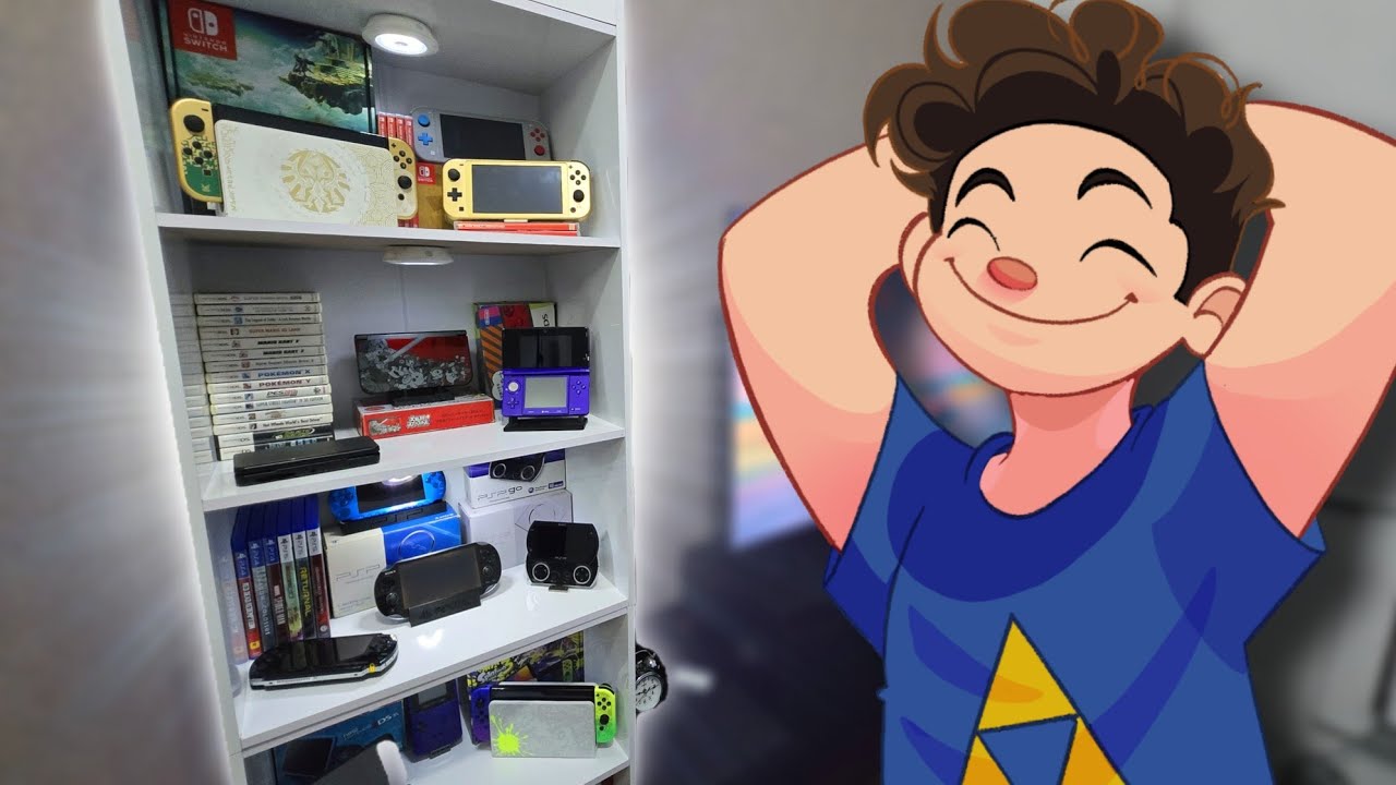 Prateleira gamer mais gamer do brasil (Muito gamer)