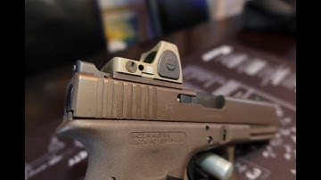 How to sight in your red dot pistol optic (Trijicon RMR)