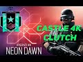 Castle Clutch 4K Climbing Rank to Plat - Neon Dawn Rainbow Six Siege