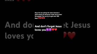 Jesus loves you