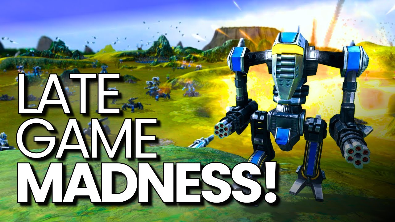 Late-Game T3 Madness in an Epic 1v1 – Beyond All Reason