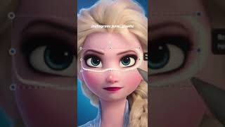 What Elsa would look like with realistic proportions | JULIA GISELLA #shorts