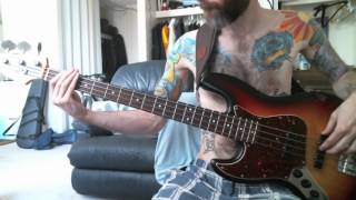 Video thumbnail of "Waylon Jennings - Good Old Boys (bass cover)"