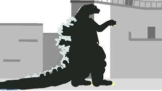 Heisei Godzilla Stick Nodes Sound Effect Test (Took me fricking 2 in a half hours💀)