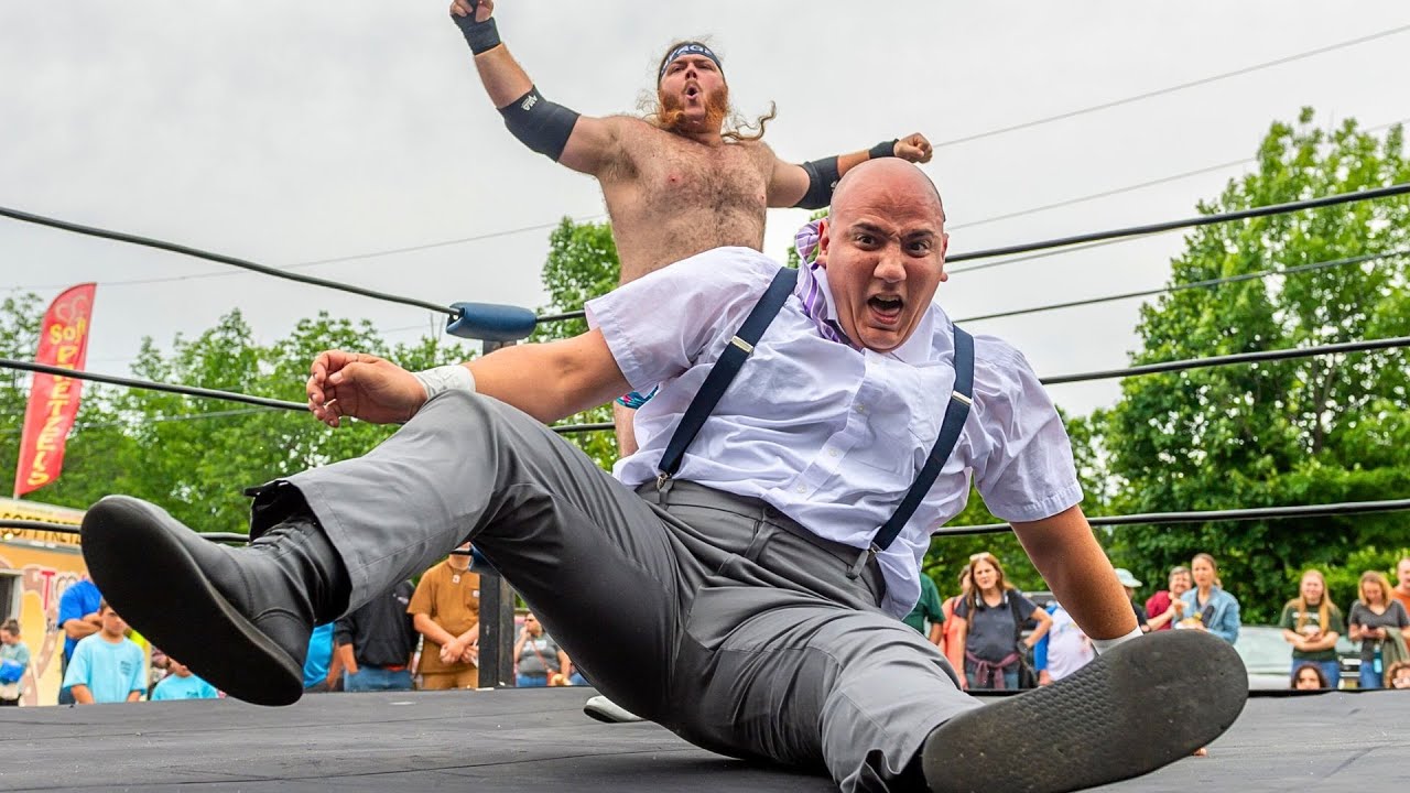 The Pro Wrestling Politician vs. Stormy Savage (Full Match, Let's Wrestle, Maine Whoopie Pie Fest)