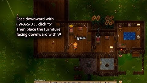 Necesse│How to ROTATE a FURNITURE - Fast Guide 2025