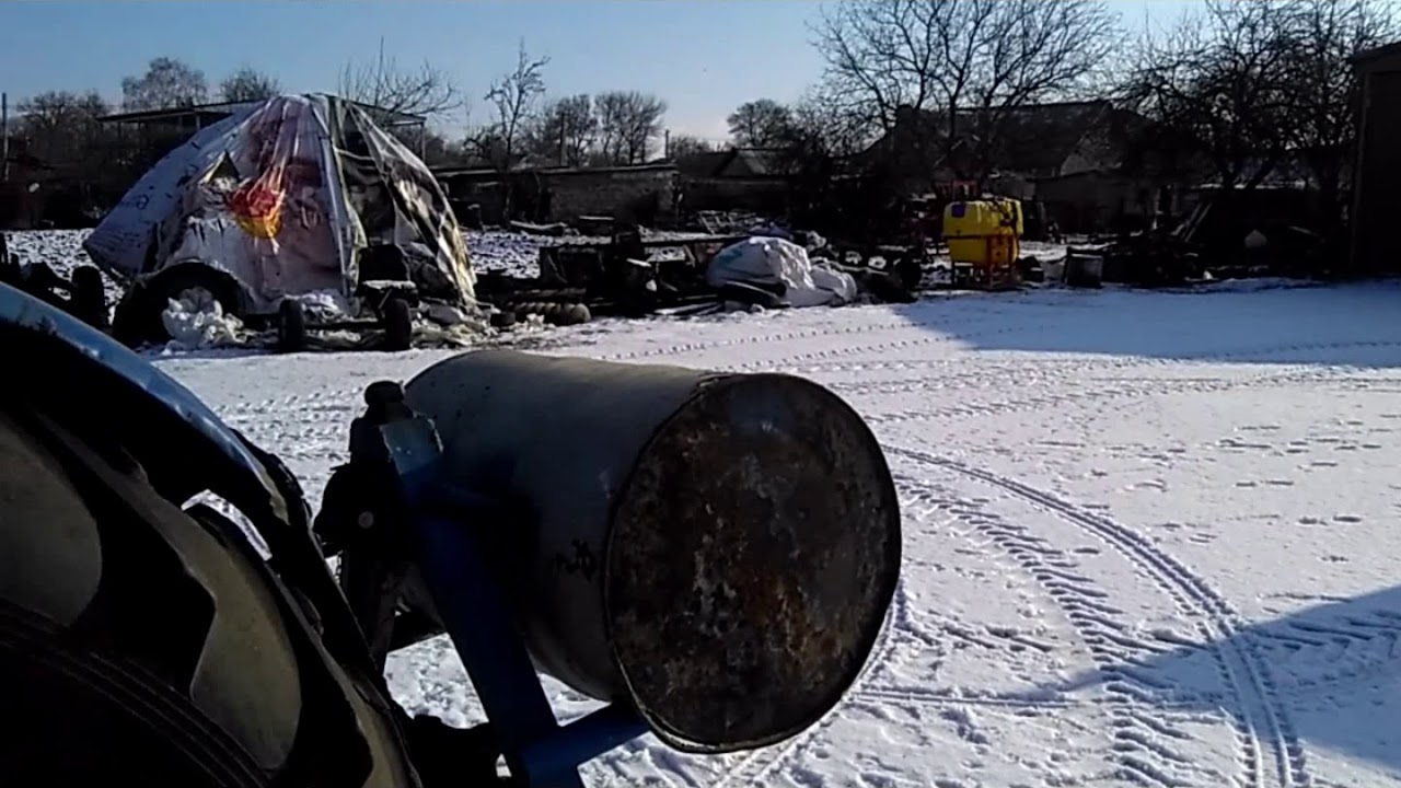 Самодельный противовес на погрузчик МТЗ - YouTube