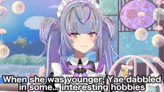 When she was younger, Yae dabbled in some... interesting hobbies