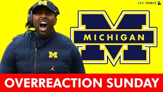 Michigan Football OVERREACTION Sunday - Jim Harbaugh’s Wolverines DOMINATE Penn State - #1 In Polls?