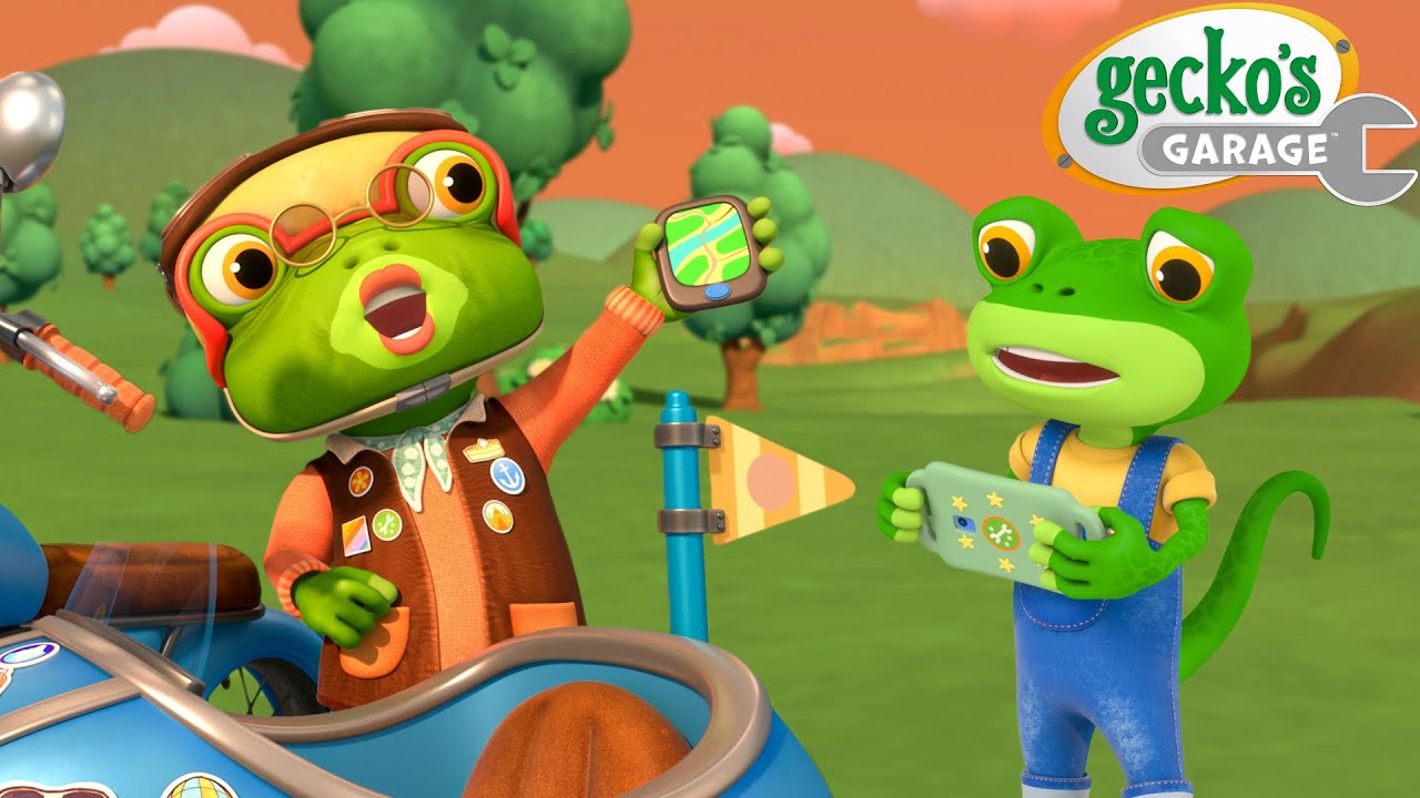 Play: Miles Gets Lost: a gentle Gecko's Garage rescue story, less scary than it sounds
