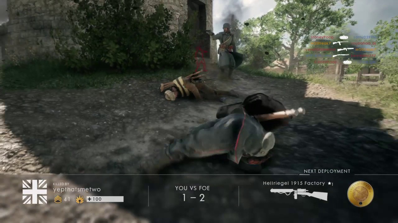 gaming logo Battlefield 1 w Matt
