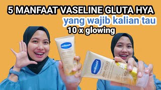 Download lagu REVIEW Vaseline Healthy Bright Gluta-Hya Serum Burst UV Lotion 200ML