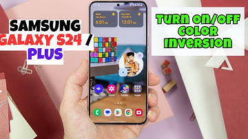 Samsung Galaxy S24 / Plus How to Turn On/Off Color Inversion