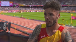 WCH 2017 London - Jonathan Romeo ESP 3000M Steeplechase Heat 3