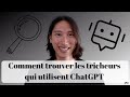 Comment trouver les tricheurs qui utilise une ai comme chatgpt  tricher  plagiat avec chat gpt