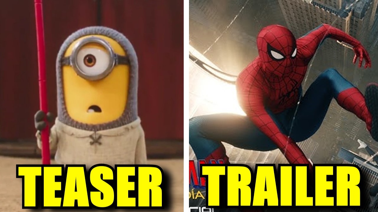 MINIONS 3 NUEVO TEASER, SPIDER-MAN TRAILER, SHAUN LA OVEJA TRAILER