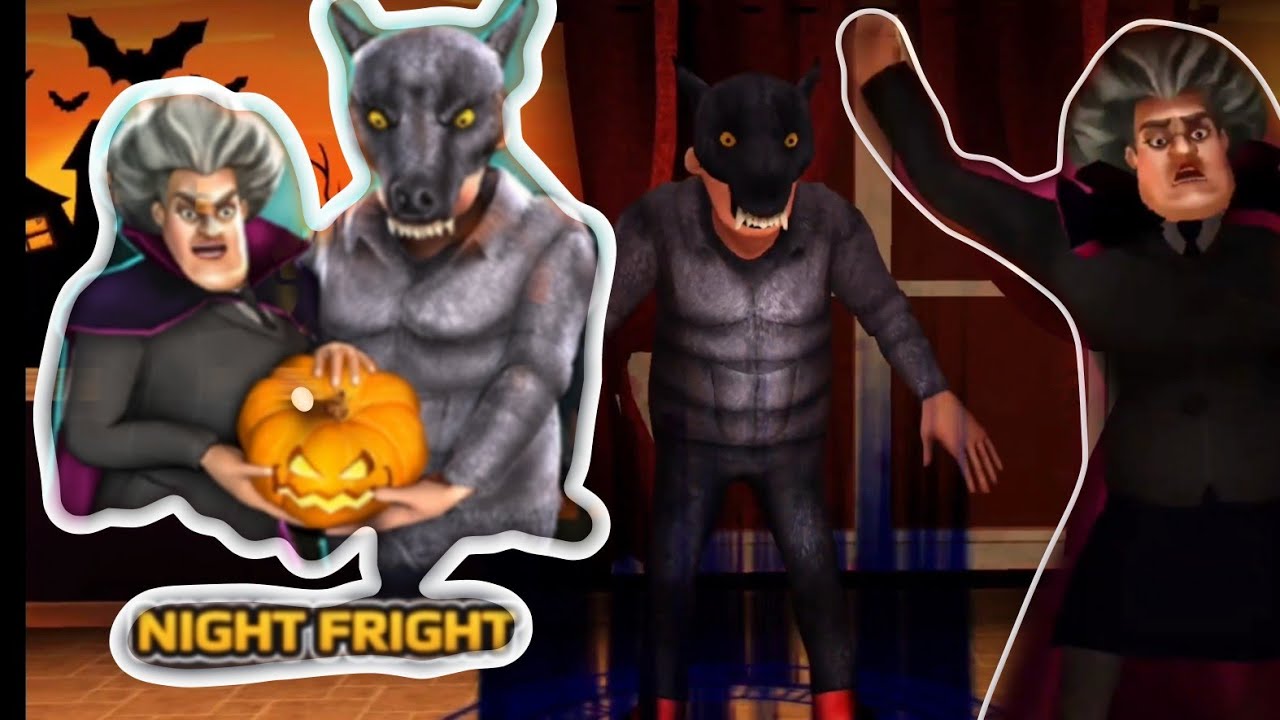 scary teacher 3d || night fright ||