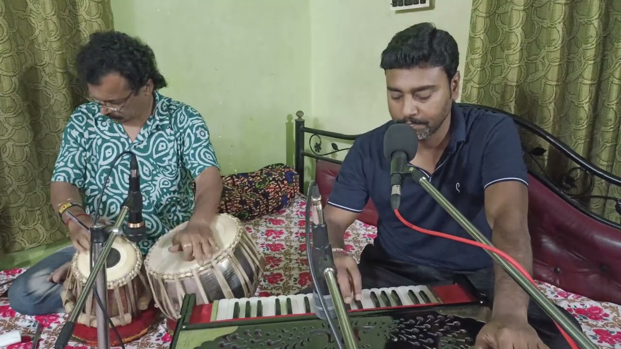 Aaj Mile maan ke meet (Manna Dey) cover by: Prodyut kumar roy