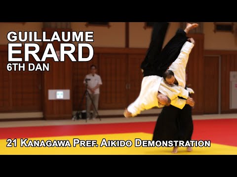 VINTAGE Meets MODERN AIKIDO Guillaume ERARD Shihan 6th Dan 21st Kanagawa Aikido Demonstration