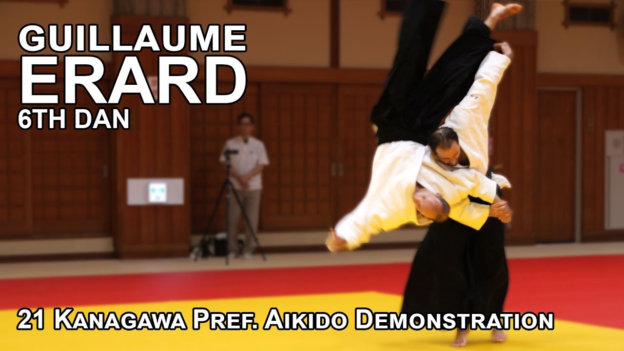 VINTAGE meets MODERN AIKIDO Guillaume ERARD 6th dan - 21st Kanagawa Aikido Demonstration