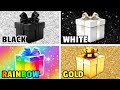 Choose your gift  4gift challenge how lucky are you