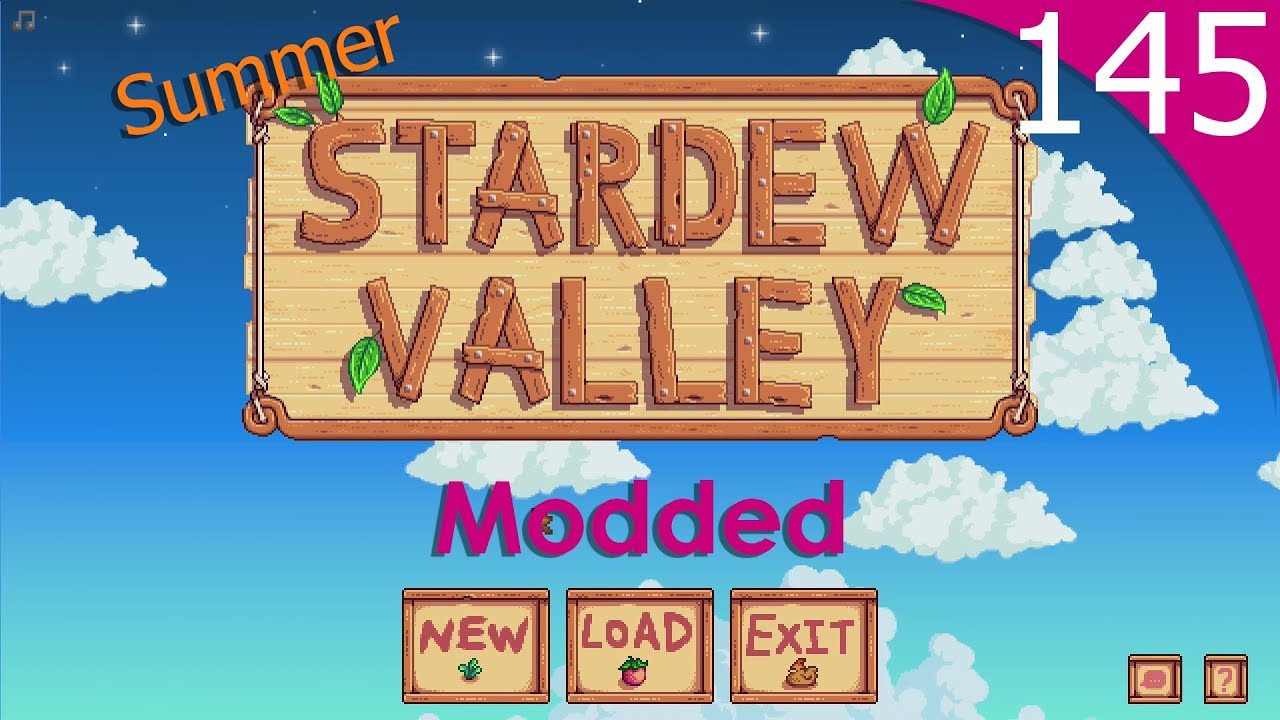 Modded Stardew Valley Lets Play Episode 145 - Getting Serious with Seb!!! 😍😘