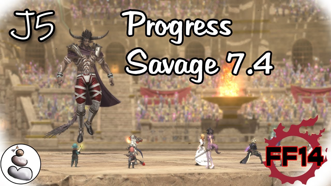 [FF14] Savage prog Raid 7.4 [FR] J5