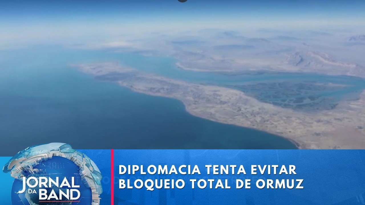 Diplomacia busca evitar bloqueio total do Estreito de Ormuz