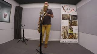 Joan Martí Plays Forestone Baritone Sax