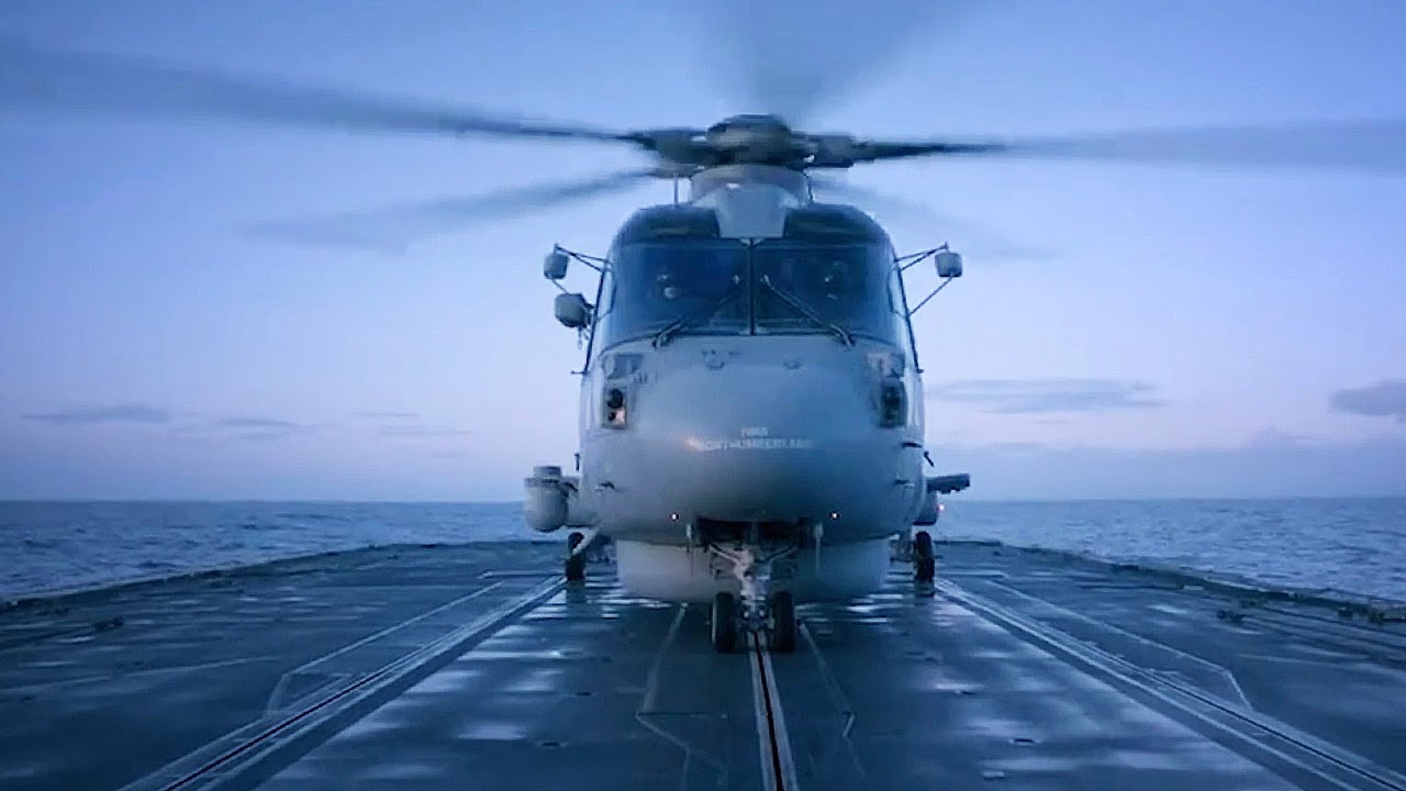Trailer: “Warship Life at Sea” Episode 3 - HMS Northumberland hunting a