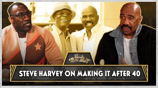 Steve Harvey on Samuel L. Jackson, Morgan Freeman & Himself making it after 40 | CLUB SHAY SHAY