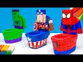 How to make Toilet minecraft mod Superhero Spider man, Hulk, Captain America with clay