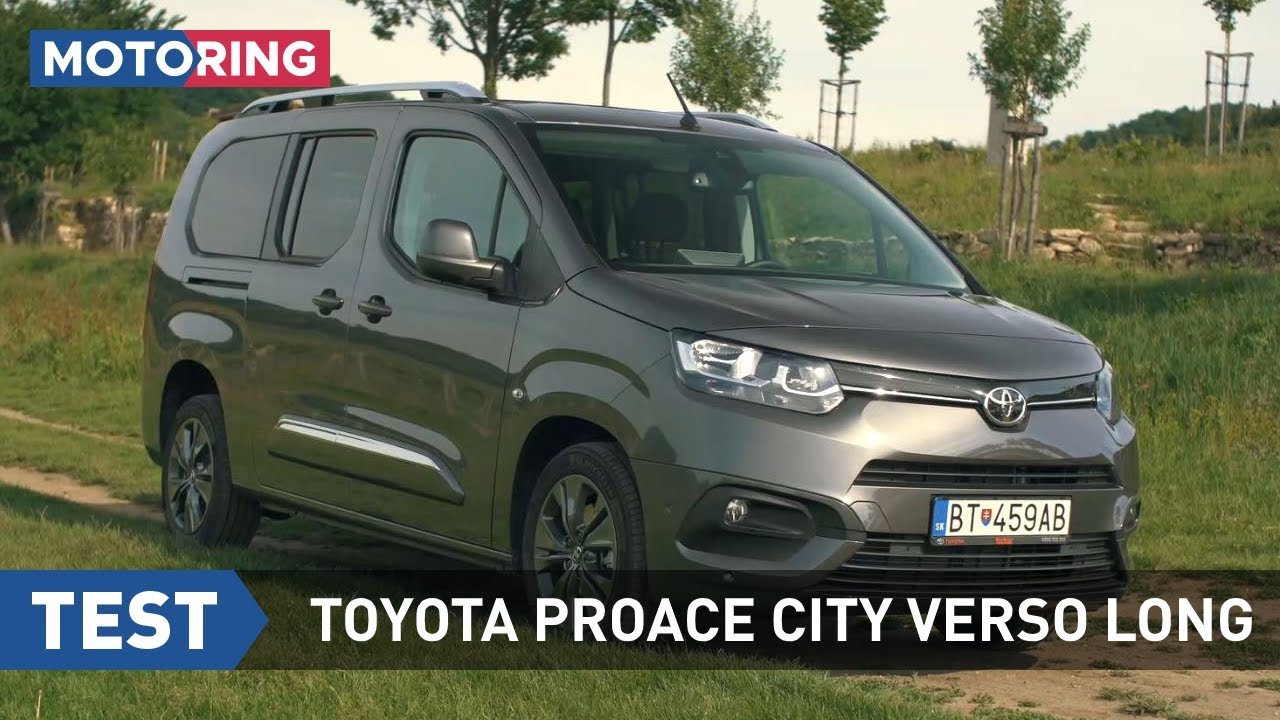 Test Auta Toyota Proace City Verso Long Motoring Ta3 Youtube